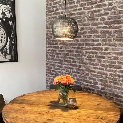 Industriální závěsné světlo měděné, Fawwaz