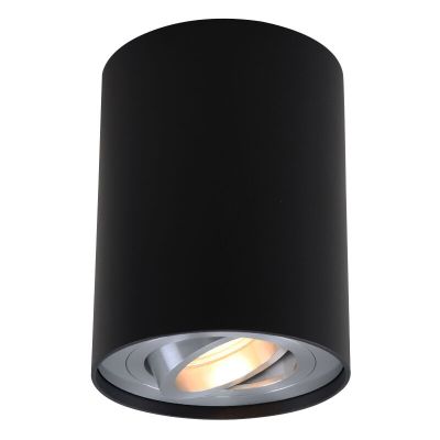 Moderní přisazené stropní svítidlo černé, Snertinge