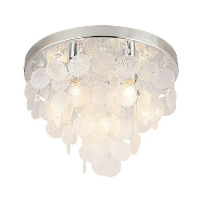 Designové stropní světlo chromové, Mirac