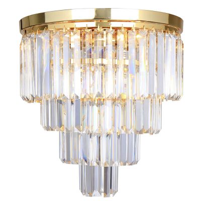 Designové stropní svítidlo zlaté, Kajol