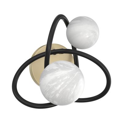 Moderní nástěnné světlo bílé, Moritz